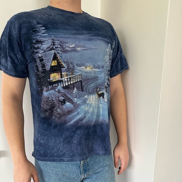 Vintage Winter Nature shirt - Picture 2 of 4